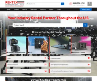Rentex.com(Rentex) Screenshot