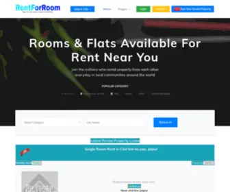 Rentforroom.com(Easy To Find House/Rooms/Flats For Rent) Screenshot