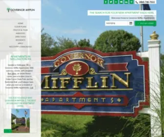 Rentgovernormifflinapts.com(Apartments in Shillington PA) Screenshot