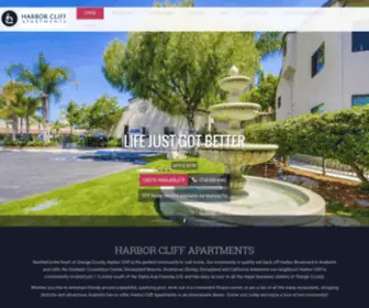 Rentharborcliff.com(Harbor Cliff Apartments) Screenshot