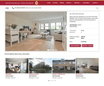 Renthousevastgoed.nl(Woningverhuur aan expats) Screenshot