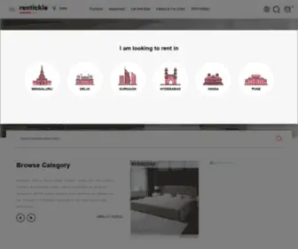 Rentickle.com(Rental Company) Screenshot
