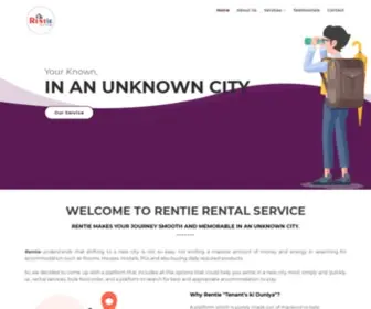 Rentie.in(Hostel/PG, Cooler, Heater, Food, Room on Rent in Udaipur) Screenshot