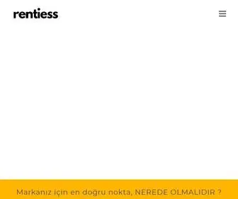 Rentiess.com(Markanız için en doğru nokta) Screenshot