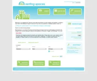 Rentingspaces.ca(Rentingspaces) Screenshot