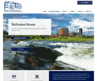 Rentinrichmond.com(Richmond, VA Property Management by) Screenshot