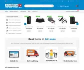 Rentitem.lk(Rent items) Screenshot