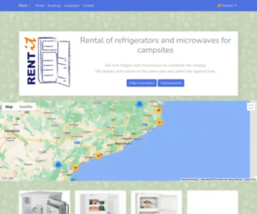 Rentit.es(Alquiler de Neveras y Microondas para campings) Screenshot