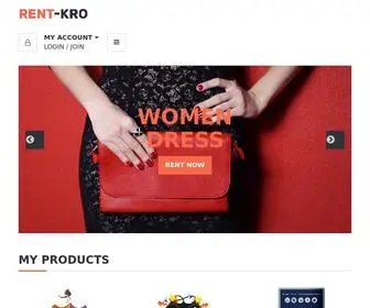 Rentkro.com(Rent-Kro) Screenshot