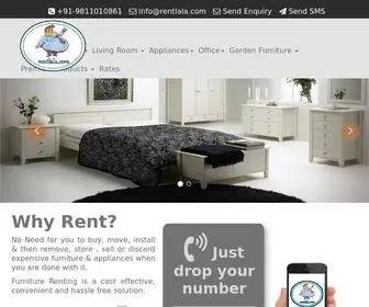 Rentlala.com(Revolving Office chair on rent) Screenshot