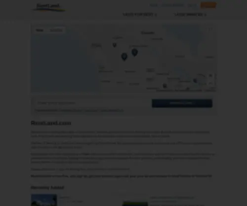 Rentland.com(An application for farm real estate) Screenshot