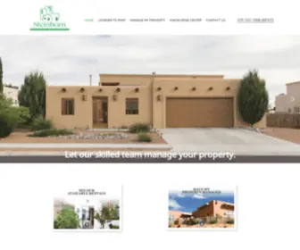 Rentleasenm.com(Steinborn Property Management) Screenshot