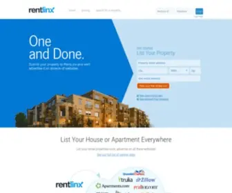 Rentlinx.com(Online Apartment Advertising) Screenshot