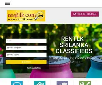 Rentlk.com(Srilanka Classifieds) Screenshot