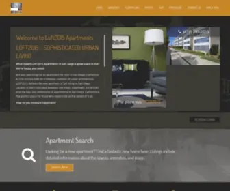 Rentloft2015.com(Loft2015 Apartments) Screenshot