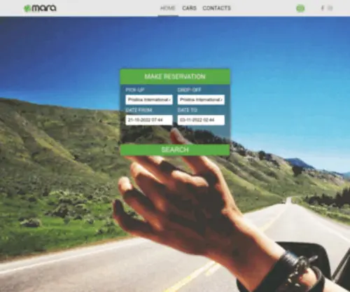 Rentmara.com(Rent a Car MARA) Screenshot