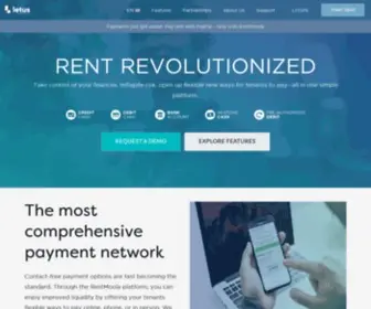 Rentmoola.com(Simple, efficient, and secure rent collection solutions for property managers) Screenshot