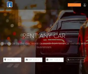 Rentmycar.pk(Rent a car with driver or self drive rental cars) Screenshot