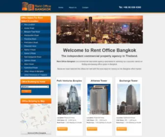 Rentofficebangkok.com(Rent Office Bangkok) Screenshot