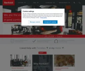 Rentokil.gy(Rentokil Pest Control) Screenshot