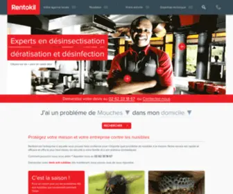 Rentokil.re(Experts en Dératisation et Désinsectisation) Screenshot