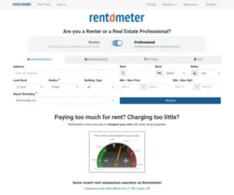 Rentometer.com(House and Apartment Rental Rate Comps) Screenshot
