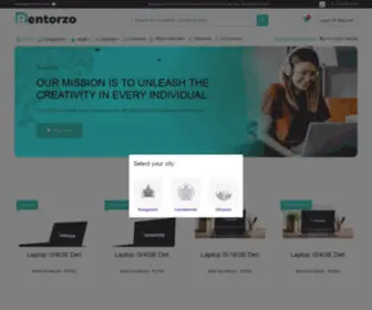 Rentorzo.com(Electronics Equipment for Rent in Bangalore) Screenshot