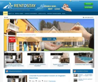 Rentostay.com(Buy, Sell, Rent and Manage properties in Chennai) Screenshot