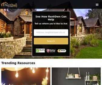 Rentown.net(Affordable Housing) Screenshot