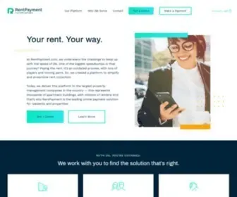 Rentpayment.com(Online rent payment software) Screenshot
