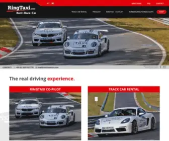 Rentracecar.com(Rent Race Car) Screenshot