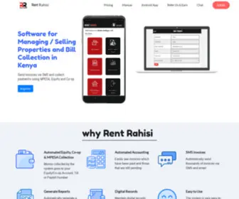 Rentrahisi.co.ke(Rent rahisi) Screenshot