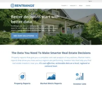 Rentrange.com(Rental estimates) Screenshot