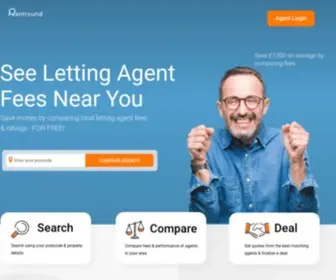 Rentround.com(Save On Letting Agent & Property Manager Fees) Screenshot