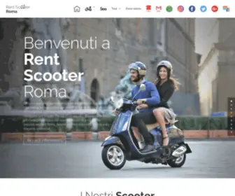 Rentscooterroma.it(Rent Scooter Roma) Screenshot