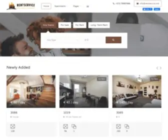 Rentservice.md(Rentservice home) Screenshot