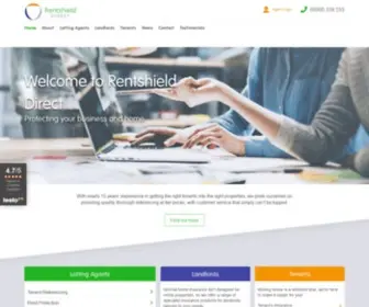 Rentshielddirect.com(Rentshield Direct) Screenshot