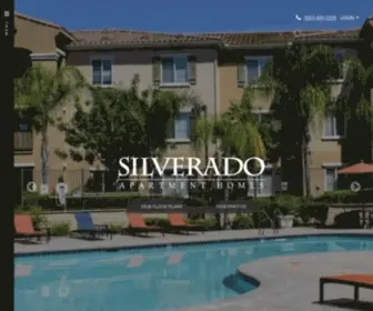 Rentsilverado.com(Silverado Apartment Homes) Screenshot