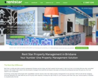 Rentstar.com.au(Delivering Property Management Differently to Brisbane) Screenshot