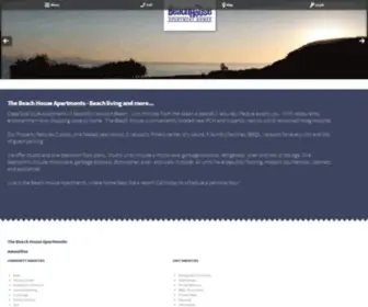 Rentthebeachhouseapts.com(The Beach House Apartments) Screenshot