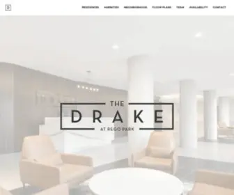 Rentthedrake.com(The Drake) Screenshot