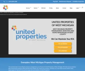 Rentupm.com(West Michigan Property Management) Screenshot