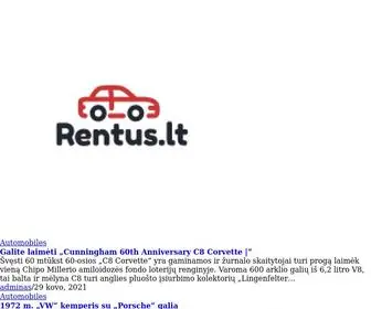 Rentus.lt(Automobilų nuoma) Screenshot