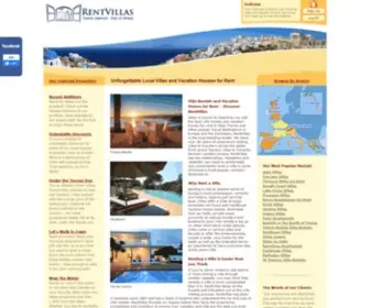 Rentvillas.com(Rent Villas and Vacation Homes) Screenshot