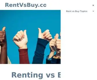 Rentvsbuy.com(Rent Vs Buy) Screenshot