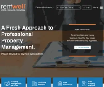 Rentwell.com(Philadelphia Property Management and Property Managers) Screenshot