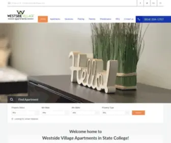 Rentwestsidevillage.com(Westside Village Apartments) Screenshot