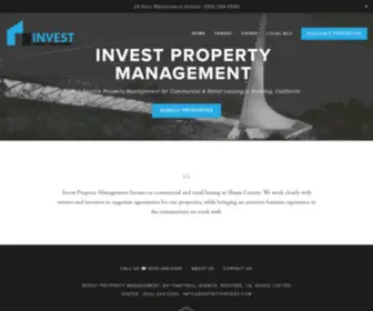 Rentwithinvest.com(INVEST Property Management) Screenshot