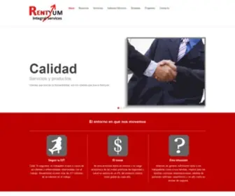 Rentyum.com(Servicios Integrales) Screenshot