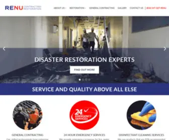 Renuny.com(Renu Contracting & Restoration) Screenshot